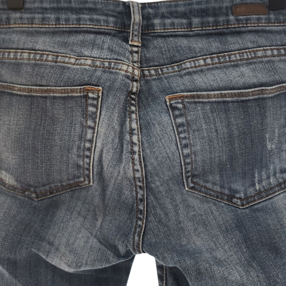 Kut From The Kloth Size 4 Mid Rise Straight Jeans Light Wash - Picture 4 of 10
